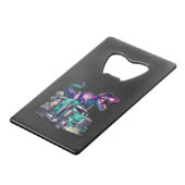 Dinosaur geldbeutel flaschenöffner (Rückseite Schrägansicht)