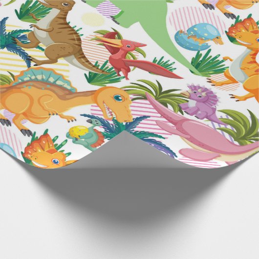 Dinosaur 🦖  geschenkpapier (Ecke)