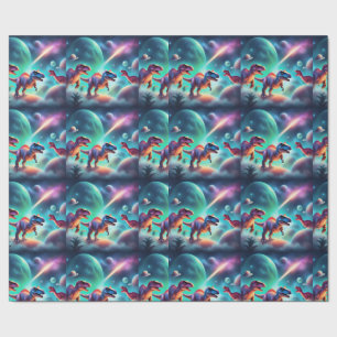 Dinosaur geschenkpapier