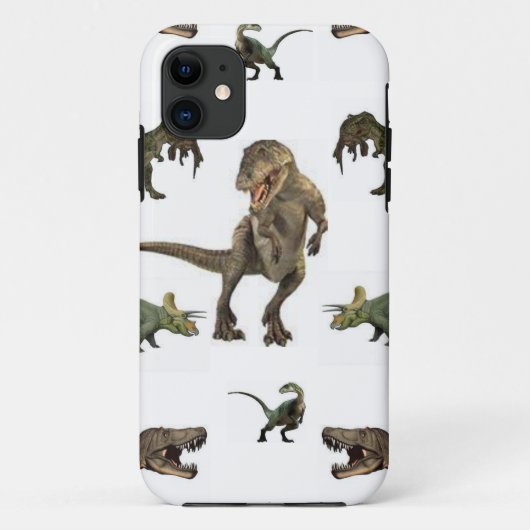 Dinosaur-Geschenkpapier Case-Mate iPhone Hülle (Rückseite)