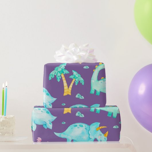 Dinosaur-Geschenkpapier Geschenkpapier (Partygeschenke)