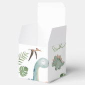 Dinosaur-Geschenkpapier Geschenkschachtel (Geöffnet)