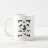 Dinosaur-Geschenkpapier Kaffeetasse (Links)