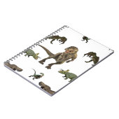 Dinosaur-Geschenkpapier Notizblock (Linke Seite)