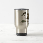 Dinosaur-Geschenkpapier Reisebecher (Mittel)