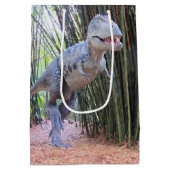 Dinosaur-Geschenktasche - Daspletosaurier Mittlere Geschenktüte (Rückseite)