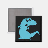 Dinosaur Ghost Magnet (Vorderseite/Rückseite)