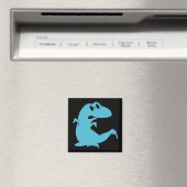 Dinosaur Ghost Magnet (In Situ (Geschirrspüler))