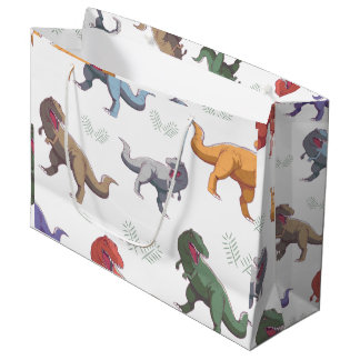 Dinosaur Gift Bag Große Geschenktüte