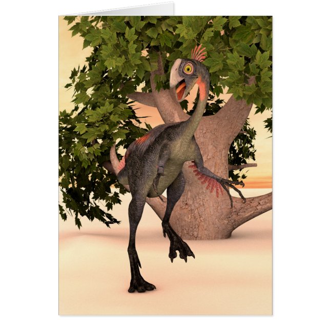 Dinosaur Gigantoraptor (Vorne)