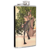 Dinosaur Gigantoraptor Flachmann (Rechts)