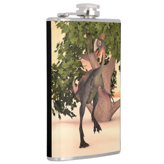 Dinosaur Gigantoraptor Flachmann (Rechts)