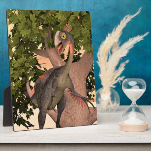 Dinosaur Gigantoraptor Fotoplatte