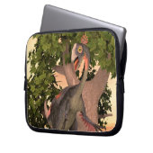 Dinosaur Gigantoraptor Laptopschutzhülle (Vorderseite Links)