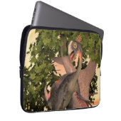 Dinosaur Gigantoraptor Laptopschutzhülle (Vorne Rechts)