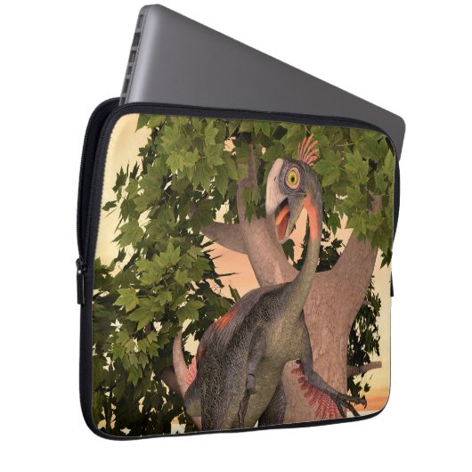 Dinosaur Gigantoraptor Laptopschutzhülle (Vorne Rechts)