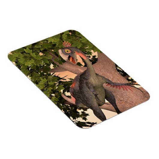 Dinosaur Gigantoraptor Magnet (Rechte Seite)