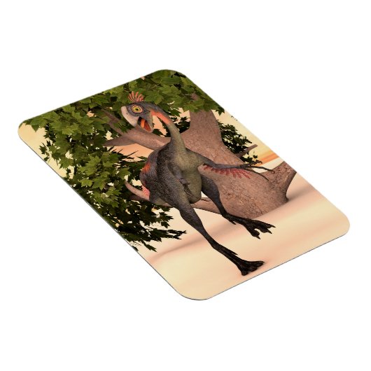 Dinosaur Gigantoraptor Magnet (Rechte Seite)