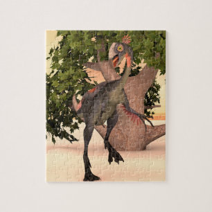Dinosaur Gigantoraptor Puzzle