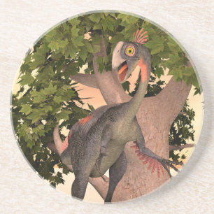 Dinosaur Gigantoraptor Sandstein Untersetzer