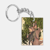 Dinosaur Gigantoraptor Schlüsselanhänger (Vorderseite links)