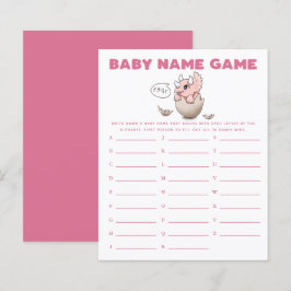 Dinosaur Girl Baby Name Duschgel Spiel