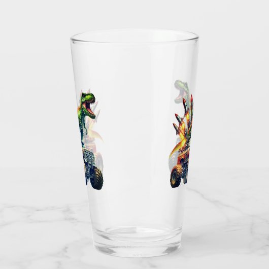 Dinosaur  glas (Links)