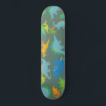 Dinosaur Green Blue Dino Boys spielend Skateboard<br><div class="desc">Dinosaur Green Blue Dino Boys spielend</div>