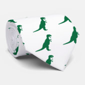Dinosaur Green Krawatte (Gerollt)