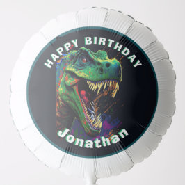 Dinosaur Green T Rex Jurassic World Ballon