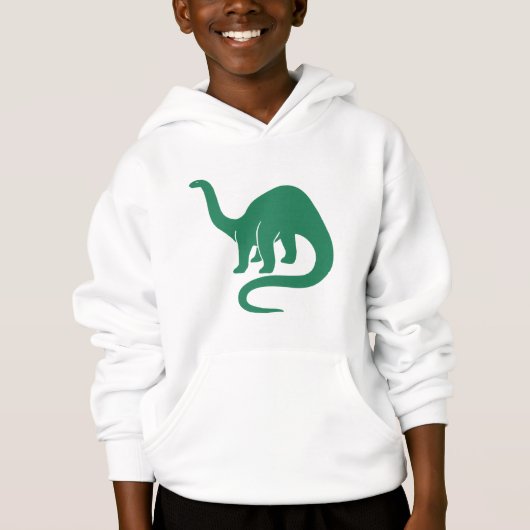 Dinosaur - grün hoodie (Vorderseite)