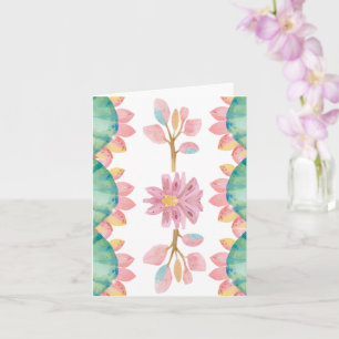 Dinosaur Grußkarte für Mädchen Karte