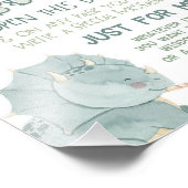 Dinosaur Guest Book Party Sign Fotodruck (Ecke)