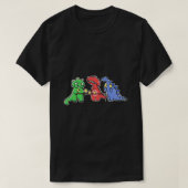 Dinosaur Handbell Practice T-Shirt (Design vorne)