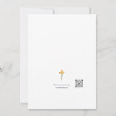 Dinosaur Happy Birthday Card für Kinder Dino Party Ankündigung (Rückseite)