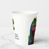 Dinosaur Happy Geburtstagskinder Paper Cups Pappbecher (Rechts)
