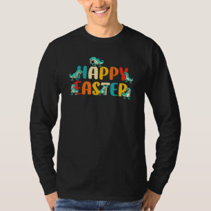 Dinosaur Happy Oaster T Rex Boy Osterdekor Teil T-Shirt