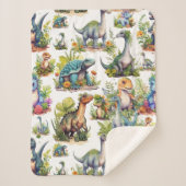 Dinosaur Illustration Sherpadecke (Vorderseite)