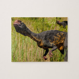 Dinosaur im Gras   Puzzle