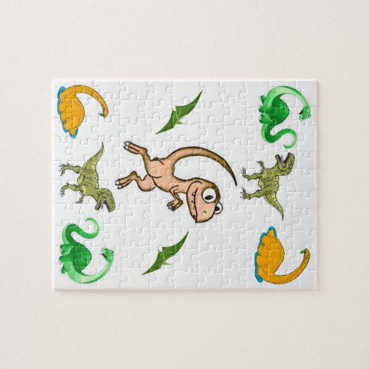 Dinosaur Jigsaw Puzzle (Horizontal)