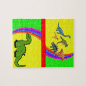 Dinosaur Jigsaw Puzzle (Horizontal)