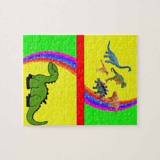 Dinosaur Jigsaw Puzzle (Horizontal)
