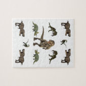 Dinosaur Jigsaw Puzzle (Horizontal)