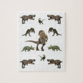 Dinosaur Jigsaw Puzzle (Vertikal)