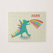 Dinosaur Jigsaw Puzzle für Junge (Horizontal)