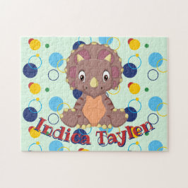 Dinosaur Jigsaw Puzzle Kinder lernen Spiel