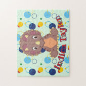 Dinosaur Jigsaw Puzzle Kinder lernen Spiel (Vertikal)