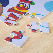 Dinosaur Jigsaw Puzzle Kinder lernen Spiel (Seite)