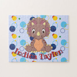 Dinosaur Jigsaw Puzzle Kinder lernen Spiel