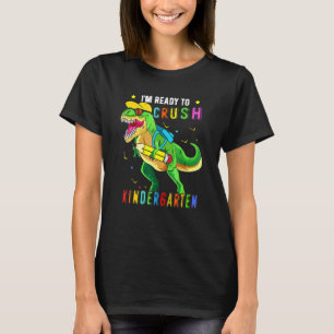 Dinosaur Junge Kind Ich Bin Fertig Zerstören Kinde T-Shirt